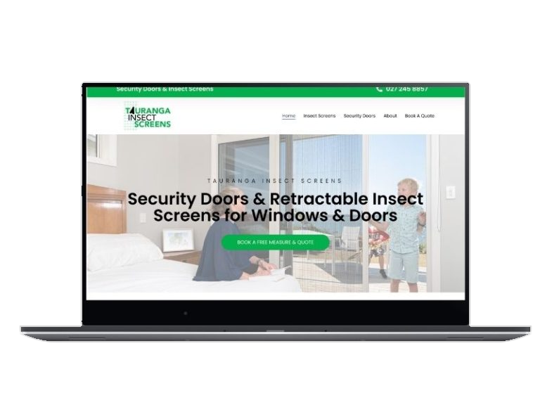Tauranga Insect Screens web design